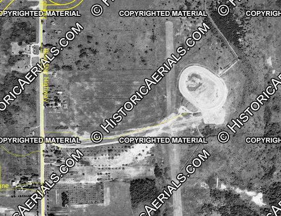 Air Park Speedway - 1955 Aerial (newer photo)